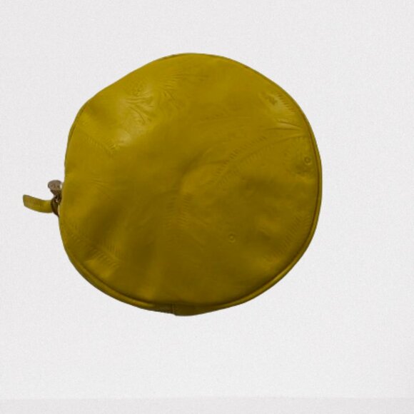 Clare V. Los Angeles Patterned Leather Purse - Yellow - Picture 2 of 3